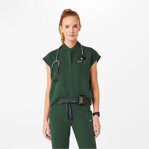 FIGS - British Racing Green Scrub Set